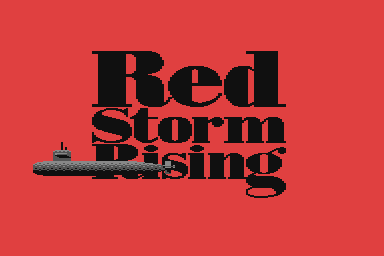 Red Storm Rising screenshot 2 for Commodore 64